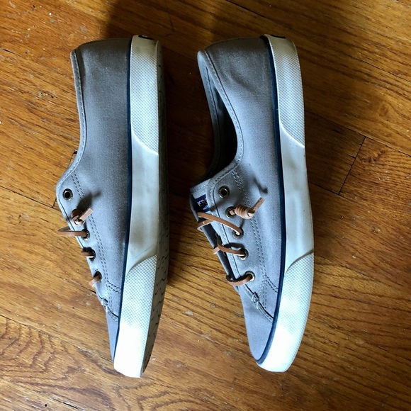 Gray Sperry Topsiders - Picture 3 of 6